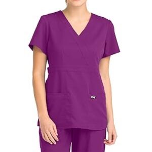 Grey's Anatomy Purple scrub top